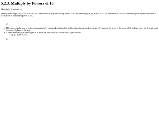 prealgebra/Prealgebra/Chapter 1 Whole Numbers/5.2.3. Multiply by Powers of 1 screenshot