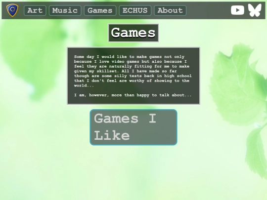 games screenshot