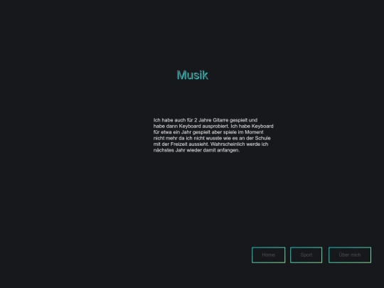 Musik screenshot