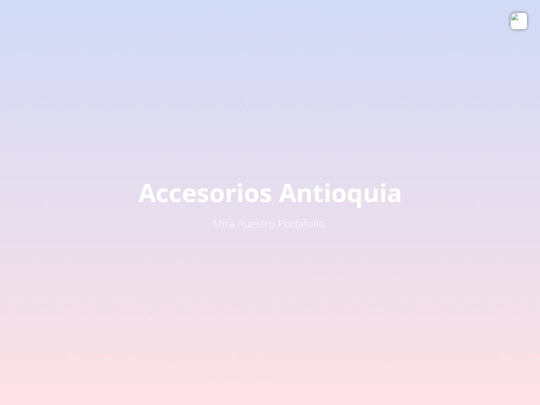 Proyecto Accesorios screenshot