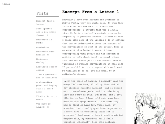 blog screenshot
