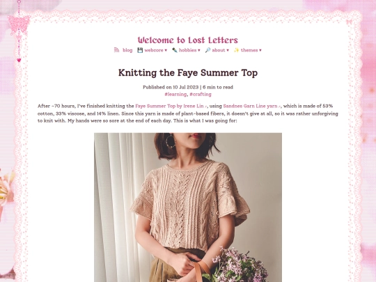 2023/07/10/faye-summer-top screenshot