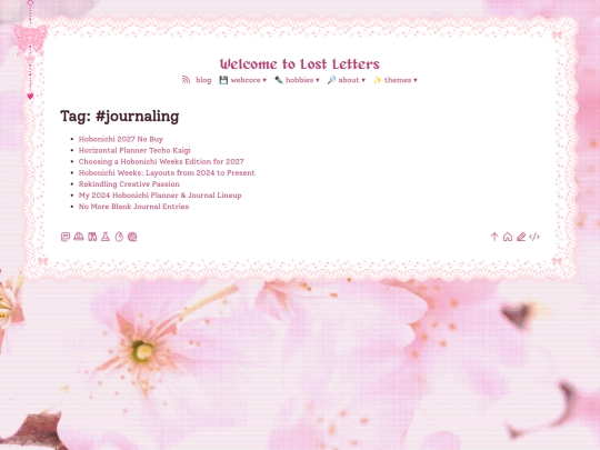 tag/journaling screenshot