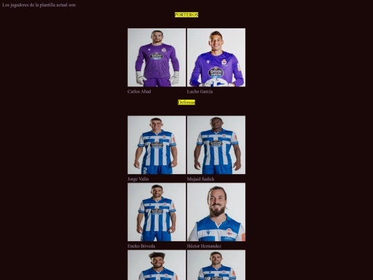 ejercicios/trabajo final/jugadores screenshot