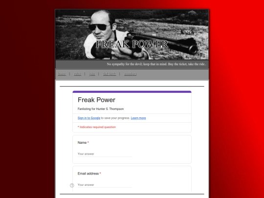 fl/hunterthompson/join screenshot