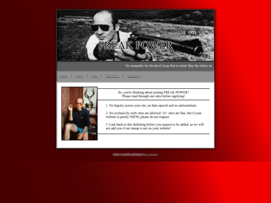 fl/hunterthompson/rules screenshot