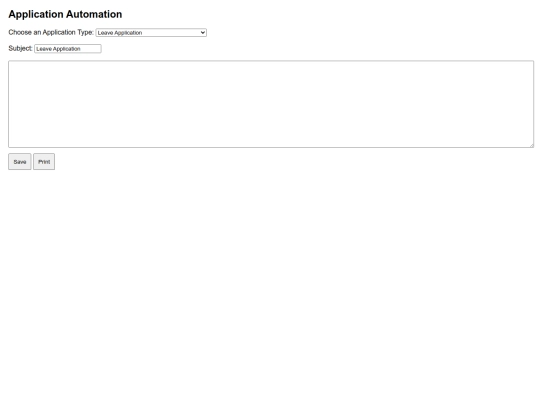ApplicationAutomation screenshot