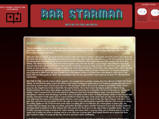 nightmareposts/blog/secondhelpings screenshot