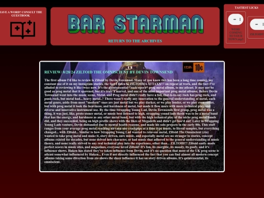 nightmareposts/reviews/ziltoid screenshot