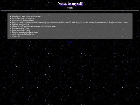 notes-to-self screenshot