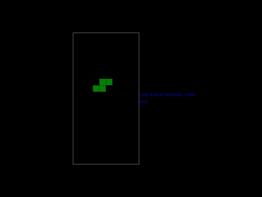 tetris screenshot