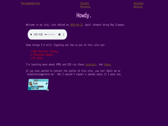 index screenshot