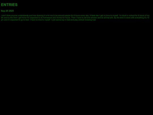 entrypage screenshot