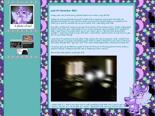 blog screenshot