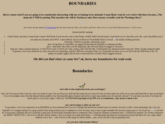 boundaries screenshot