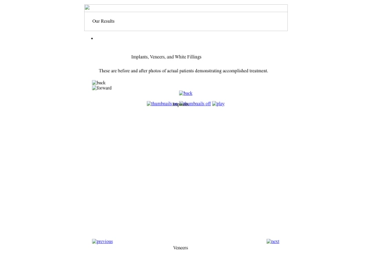 Results screenshot