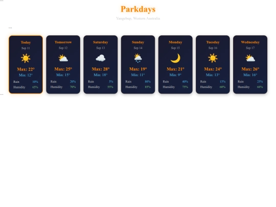 parkdays screenshot