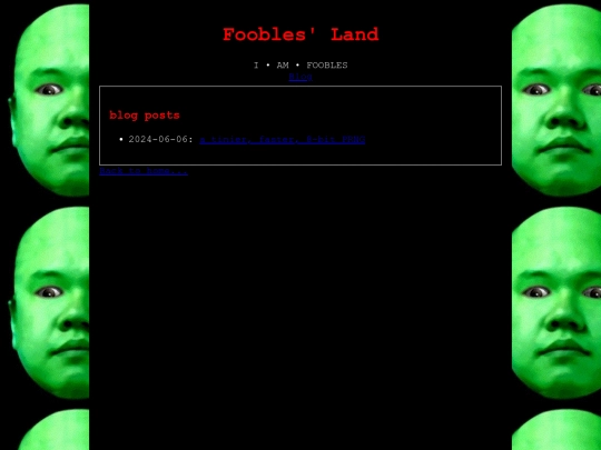 blog/list screenshot