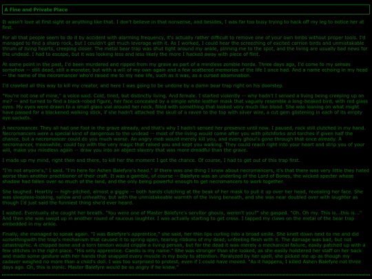fic/or_fineandprivate screenshot