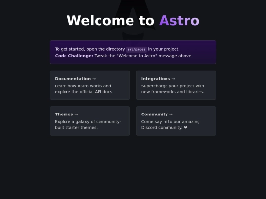 test screenshot