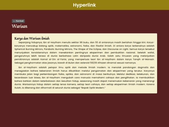Web/e screenshot