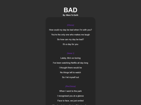 test screenshot