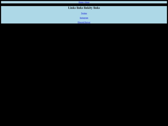 Links screenshot