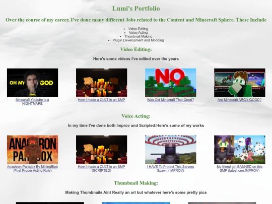 lumiportfolio screenshot