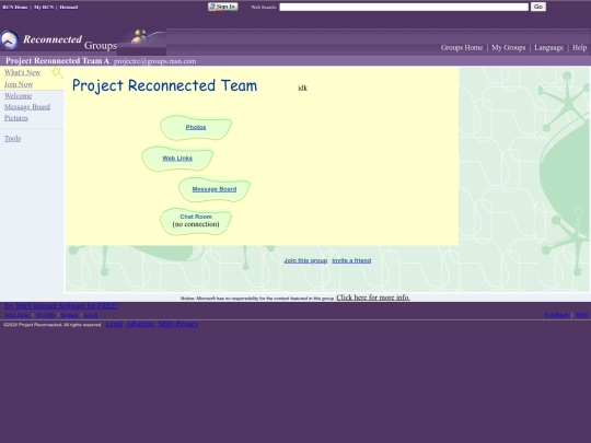 Reconnected Team screenshot