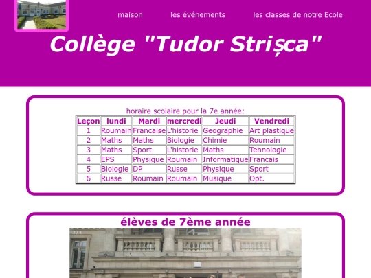 la 7ème classe screenshot