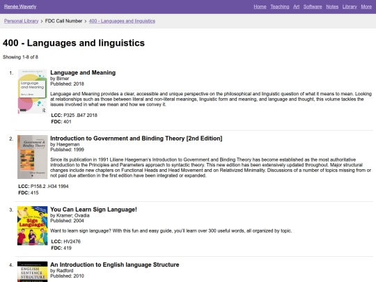 tiny-apps/opac/browse/fdc/400 screenshot