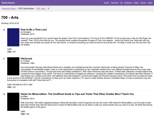 tiny-apps/opac/browse/fdc/700/2 screenshot