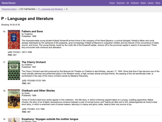tiny-apps/opac/browse/lcc/p/2 screenshot