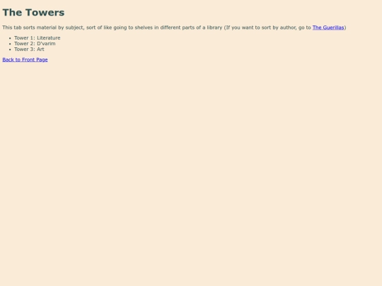 towers screenshot