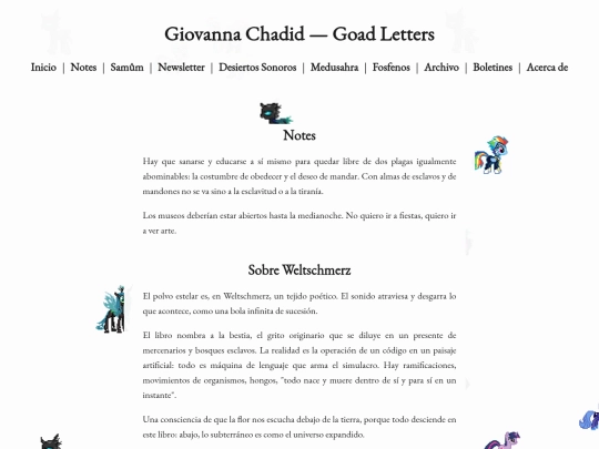 notes screenshot