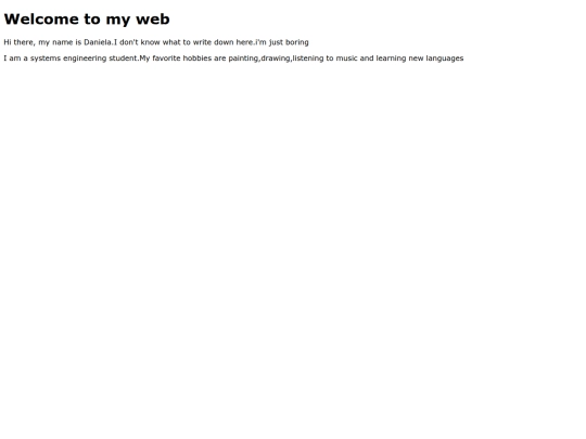 myweb screenshot