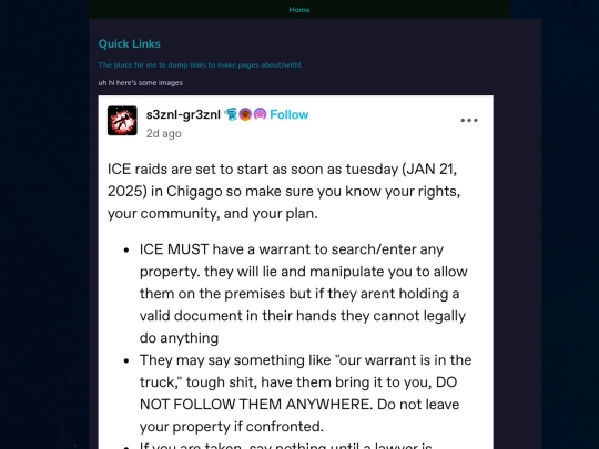 quick_links screenshot
