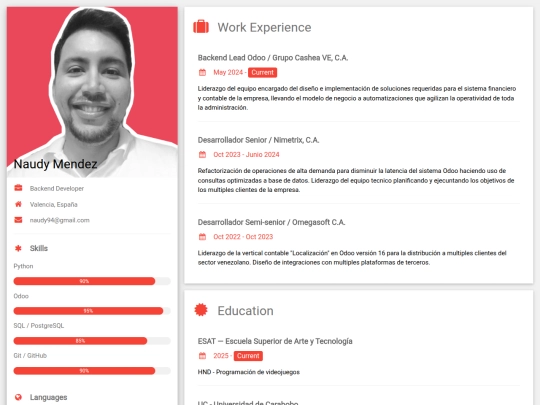 cv screenshot