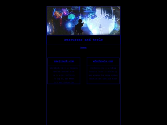 resources screenshot