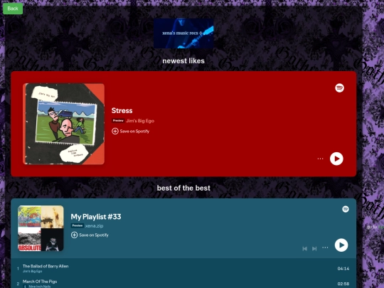 music screenshot
