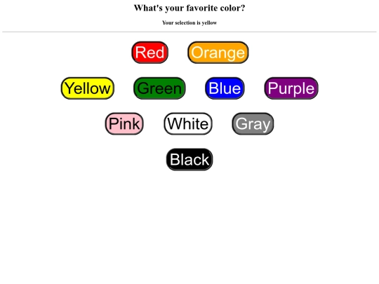 colors screenshot