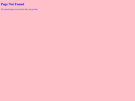 not_found screenshot