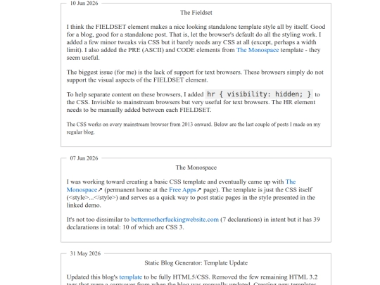 apps/apps.free/css/the.fieldset screenshot