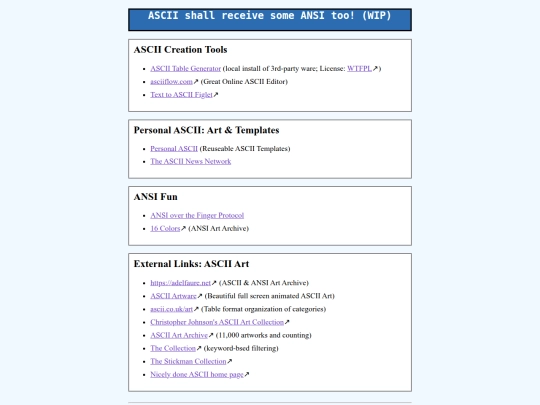 ascii screenshot