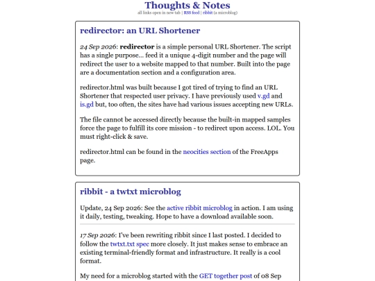 blog screenshot