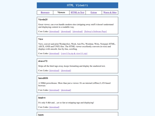 dos/viewers screenshot