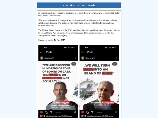 free.palestine/zionist.quotes screenshot