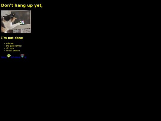 interests screenshot