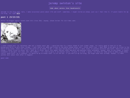 blog screenshot
