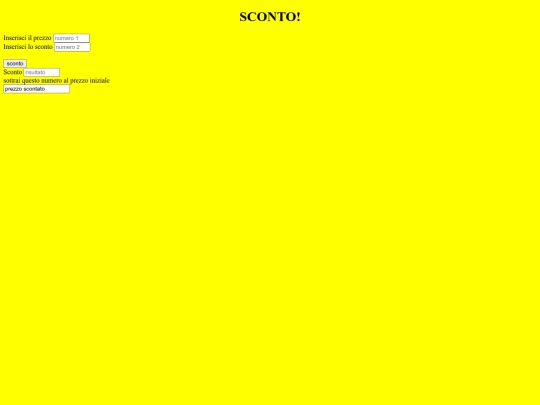 java/sconto screenshot